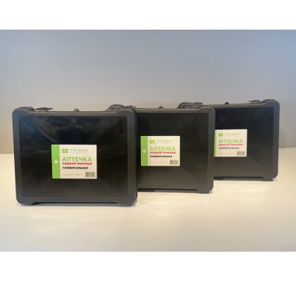 Аптечка первой помощи универсальная в футляре (без тонометра) фото