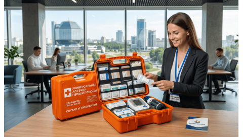 превью к новости Универсальная аптечка для работы: состав и требования