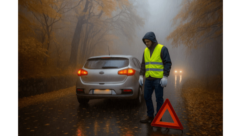 превью к новости Как безопасно ездить в условиях тумана, дождя и снега: рекомендации водителям